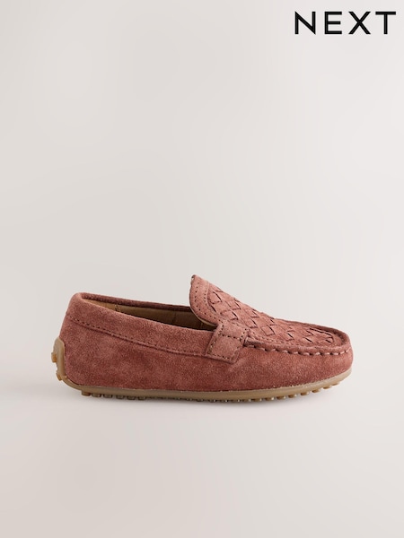 Rust Brown Standard Fit (F) Suede Slip-Ons Loafers Shoes (E18916) | R$ 255 - R$ 295