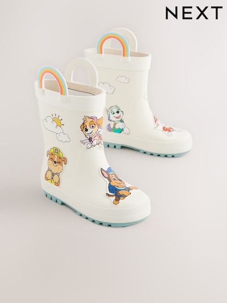 Neutral Paw Patrol Handle Wellies (E19279) | €20 - €23