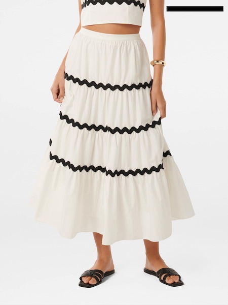 Forever New Lissy Ric Rac Maxi Skirt (E19490) | €40