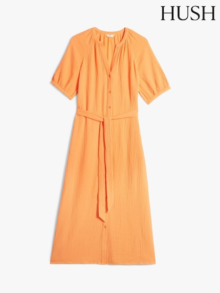 Hush Orange Jessie Midi Dress (E19571) | €27