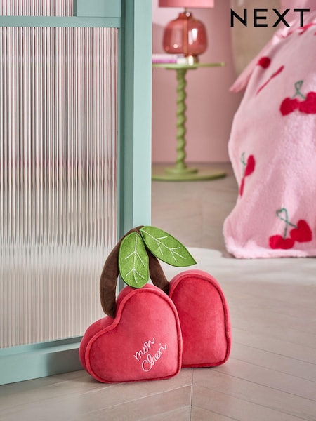Red Cherry Hearts Valentines Doorstop (E19601) | €23.50