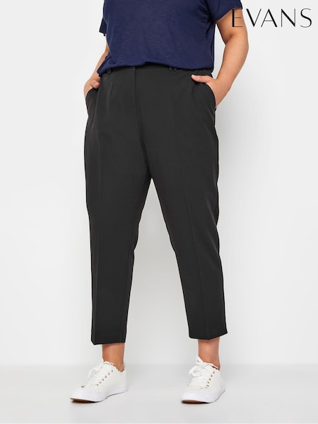 Evans Slim Fit Black Trousers (E19602) | €57