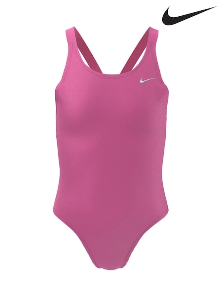Nike Pink Hydrastrong Solid Swimsuit (E19707) | €36