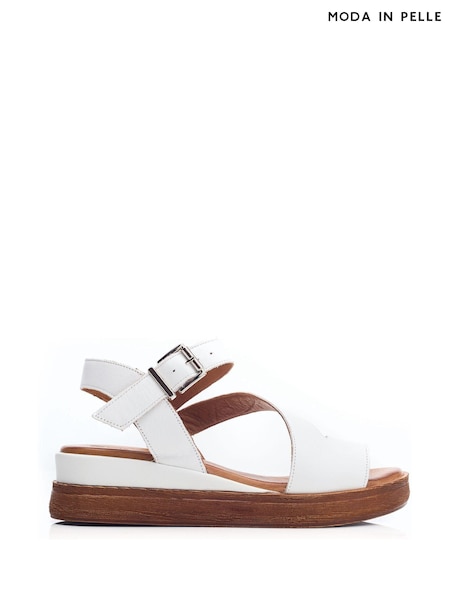 Moda in Pelle Palmers Asymetric Low Wedges (E21282) | ₪498