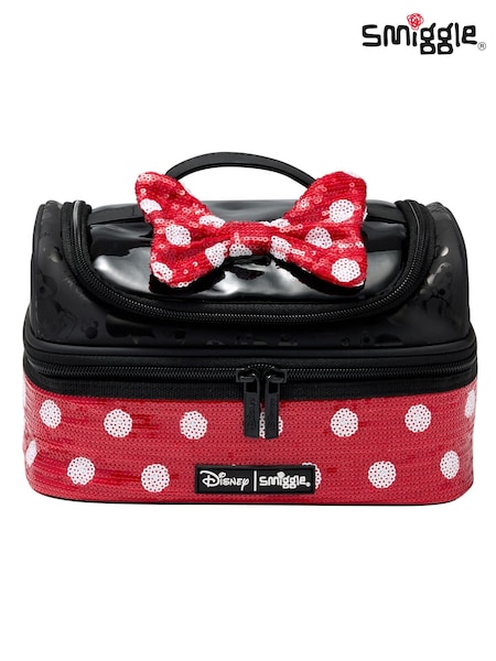 Smiggle Red Minnie Mouse Double Decker Lunchbox (E21347) | €35