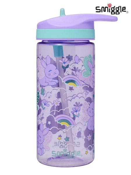 Smiggle Purple Blast Off Junior Plastic Drink Bottle 440Ml (E21406) | €9