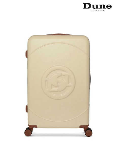 Кремовый - Dune London Onella Large 78cm Suitcase (E21508) | €171