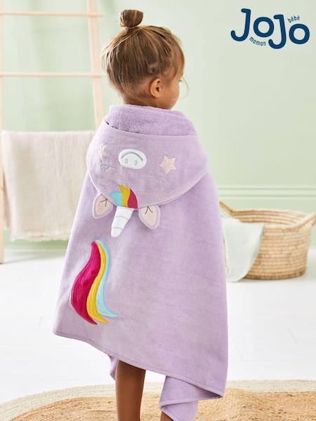 JoJo Maman Bébé Lilac Purple Large Hooded Towel (E21749) | €34
