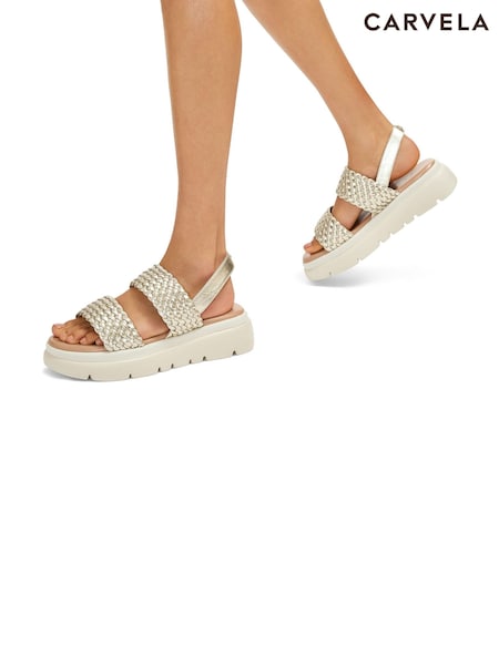 Carvela Comfort Krypton Weave Sandals (E22090) | €152