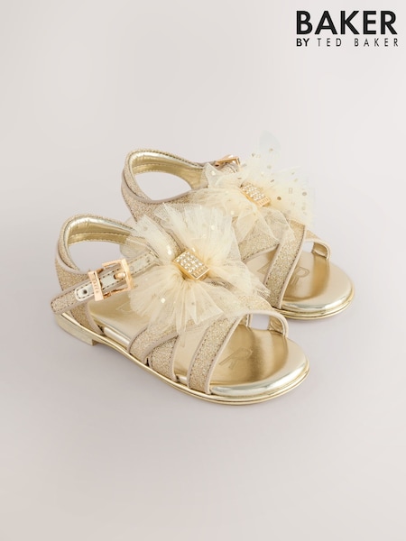 Gull - Baker by Ted Baker Jenter Occasion Sløyfe Sandaler (E22155) | kr457