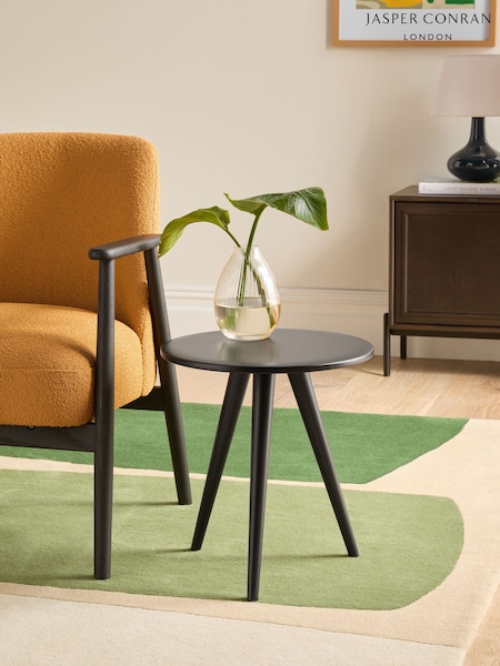 Jasper Conran London Black Bray Side Table (E22167) | €125