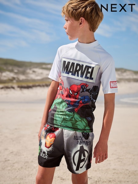 Marvel Rash Vest (3-16yrs) (3-16yrs) (E22237) | $16 - $28