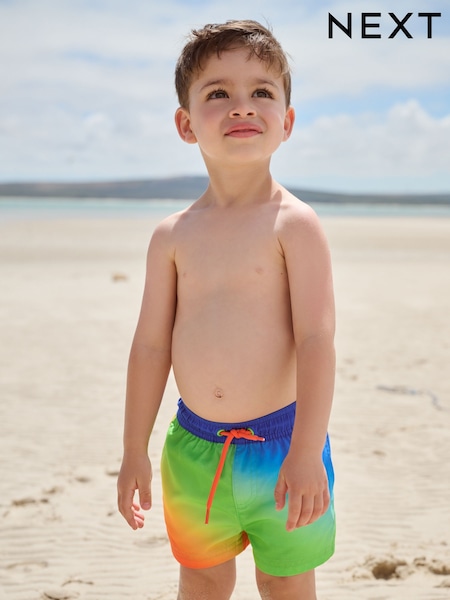 Rainbow Swim Shorts (3mths-7yrs) (E22280) | R$ 60 - R$ 100
