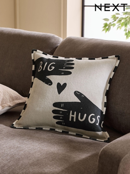 Monochrome Big Hugs Cushion (E22374) | € 16