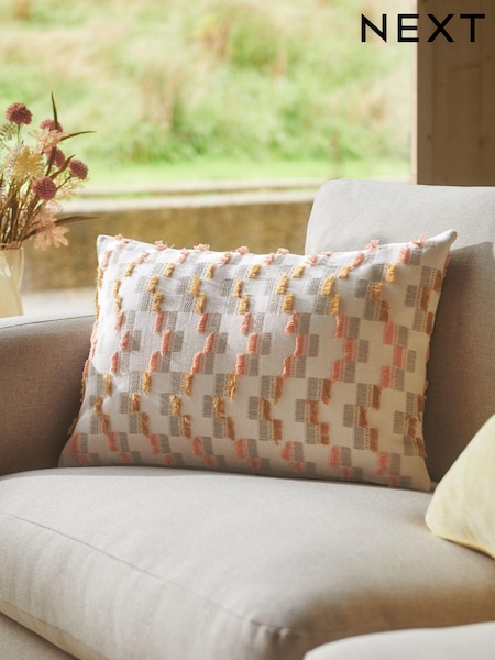 Yellow Renew Geometric Cushion (E22377) | AED71