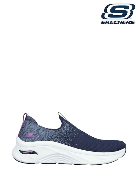 Skechers Blue Womens Arch Fit D'Lux Key Journey Trainers (E22395) | €120