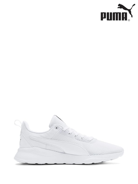 Puma White Puma Anzarun Lite Mens White Trainers (E22455) | €34