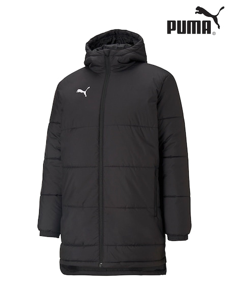 Puma Black Mens Bench Padded Football Jacket (E22458) | €106