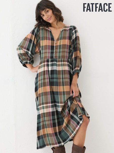 FatFace Ceil Multi Check Dress (E22570) | €55