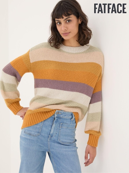 FatFace Multi Equinox Stripe Jumper (E22602) | €42