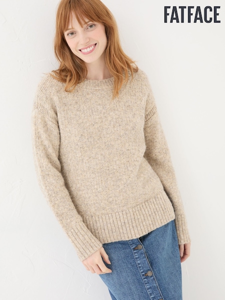 FatFace Gold Etta Sparkle Jumper (E22603) | €36.50