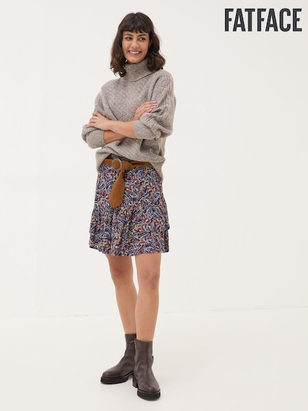 FatFace Dark Navy Becca Skirt (E22638) | €34