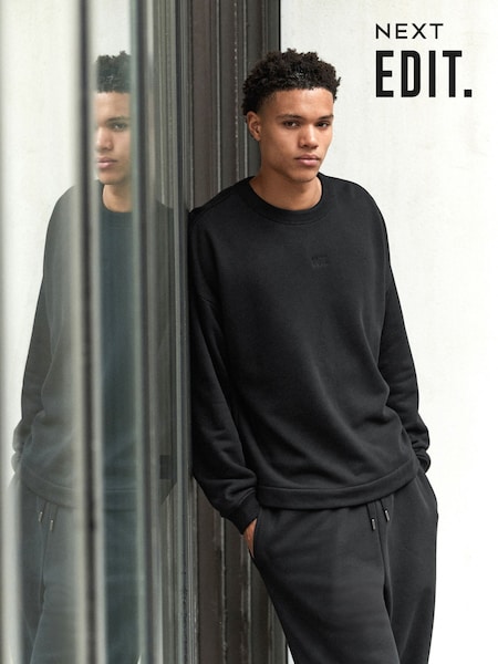 Black EDIT Sweatshirt (E22660) | $16