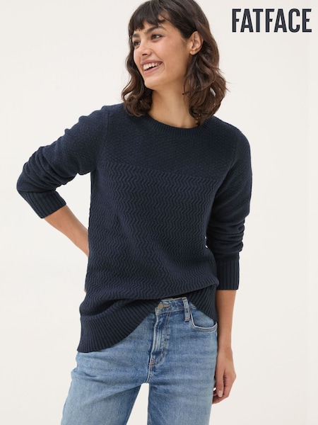 FatFace Navy Amelia Tunic (E22668) | €42