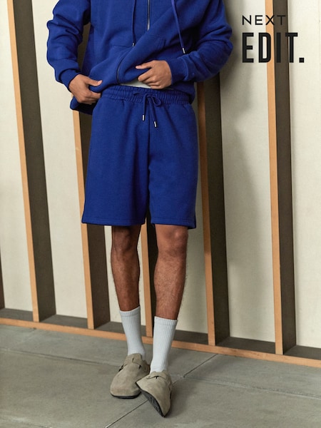 Cobalt Blue EDIT Jersey Shorts (E22894) | AED43