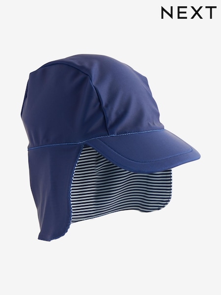 Navy Legionnaire Swim Hat (3mths-10yrs) (E22917) | $12 - $15