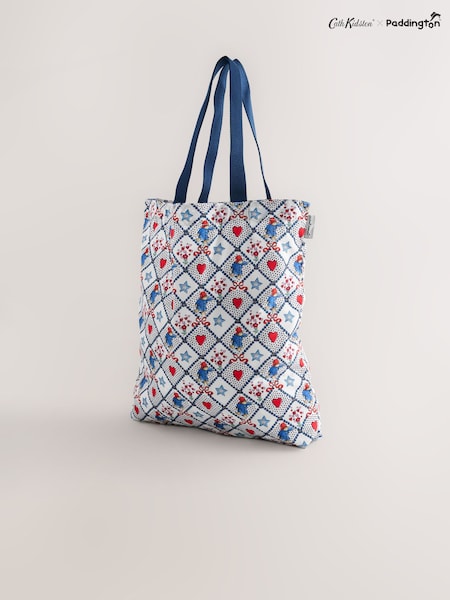 Cath Kidston Ecru Check Paddington Foldaway Tote (E23227) | €34