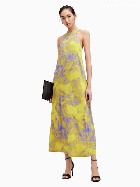AllSaints Kura Inspiral Dress (E23515) | 664 LEI