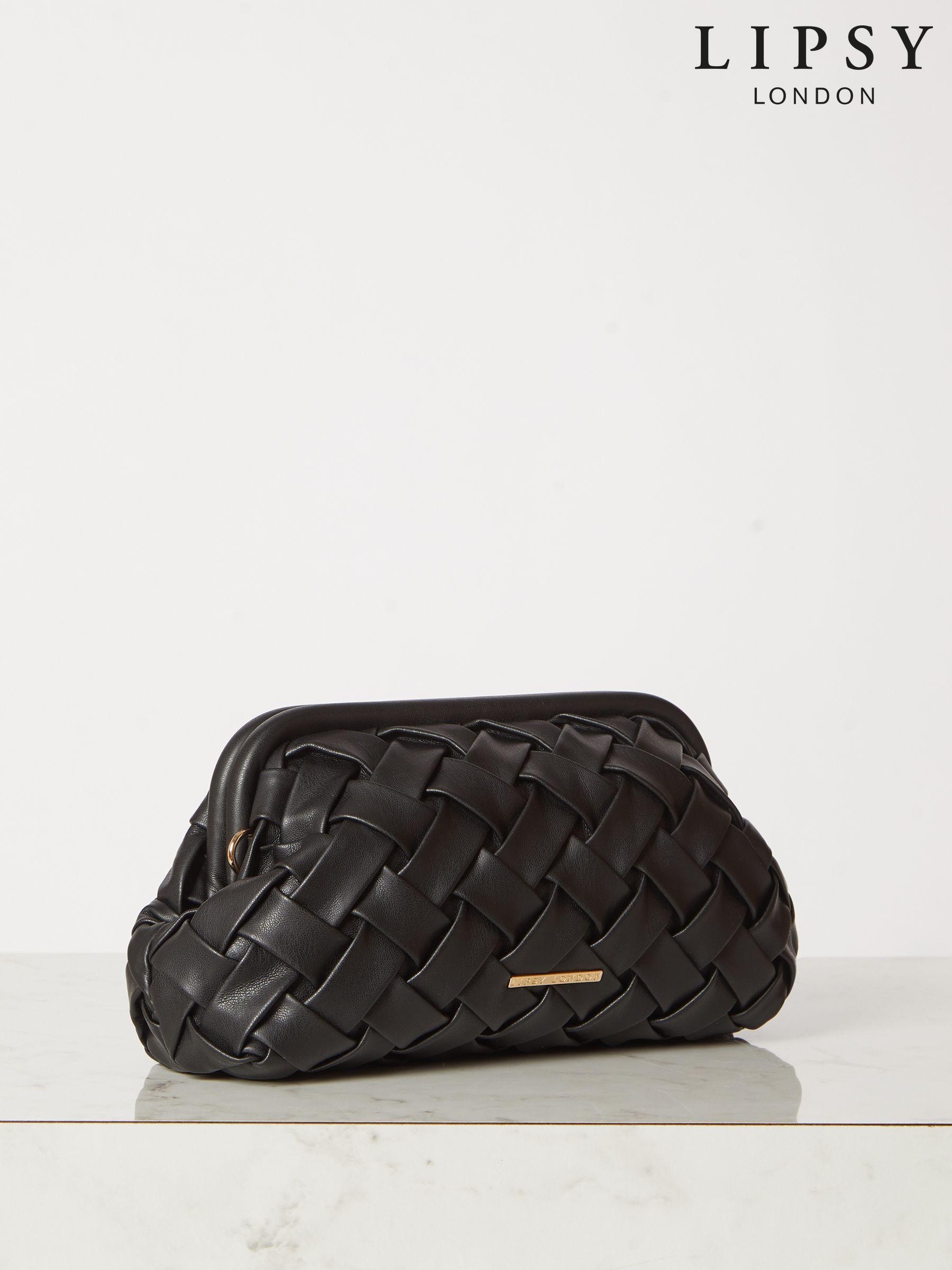 Women s Black Clutch Plain Casual Bags Next Oman