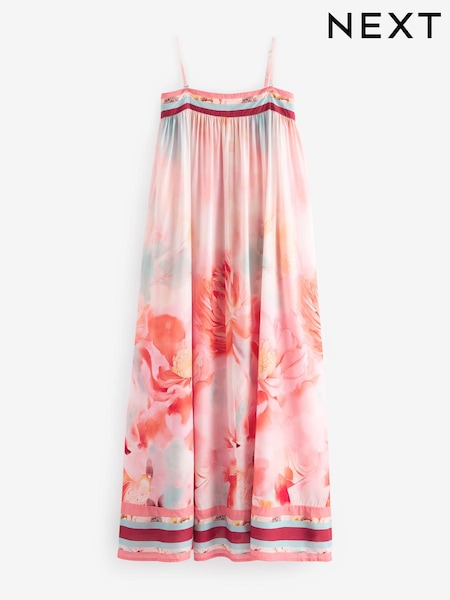 Bandeau Maxi Summer Dress (E23701) | ‏11 د.ك.‏
