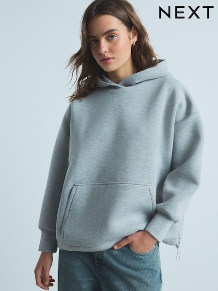 Grey Scuba Hoodie (E23830) | AED75