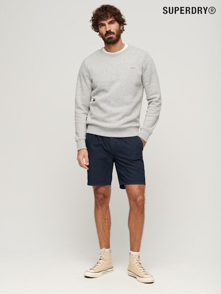 Superdry Blue 100% Cotton Bermuda Dot Shorts (E24140) | €72