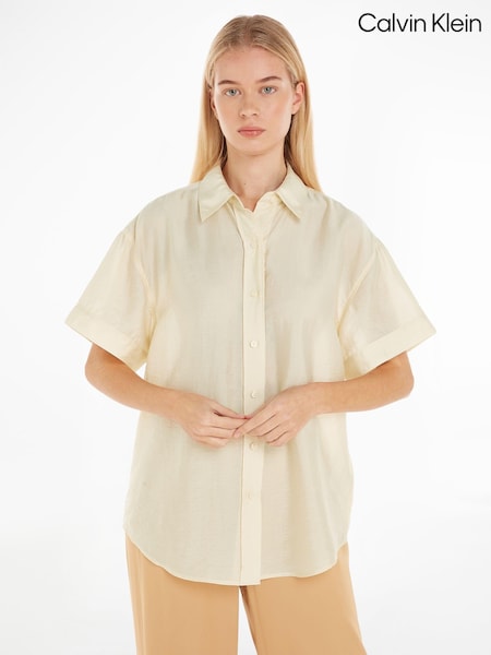 Calvin Klein Nude TENCEL™ Relaxed Shirt (E24218) | €82