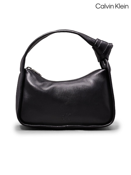 Calvin Klein Black Knotted Mini Shoulder Bag (E24402) | €56