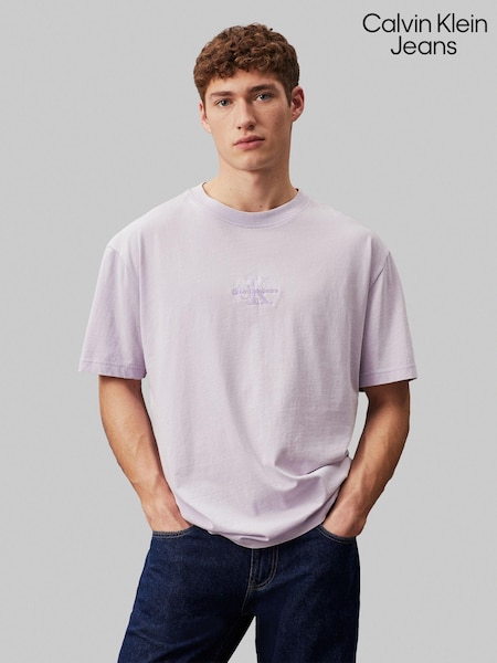 Calvin Klein Jeans Washed Monologo Black T-Shirt (E24412) | €35