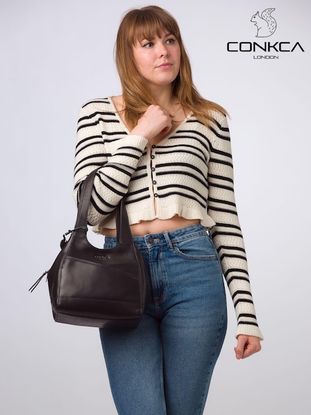 Azul escuro - Conkca Juliet Handbag (E24555) | R$ 680