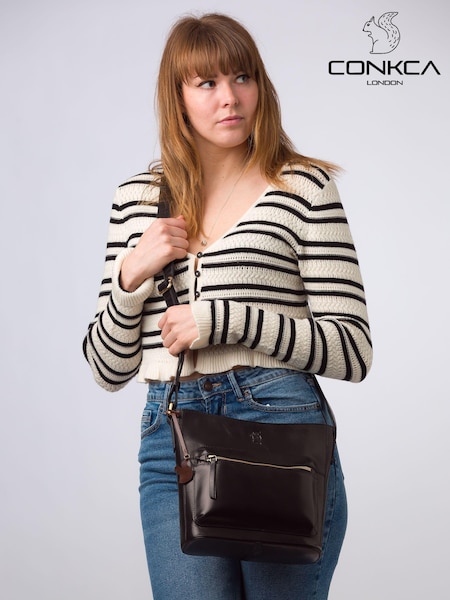 Conkca 'Liberty' Leather Shoulder Bag (E24570) | €84