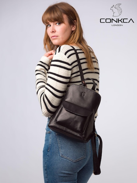 Conkca 'Kerrie' Leather Backpack (E24577) | €75