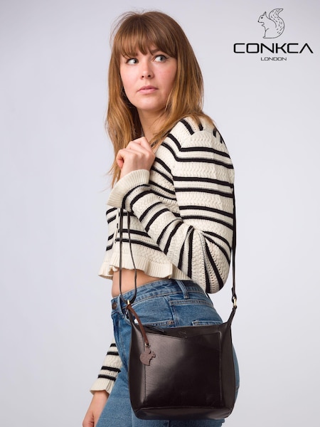 Conkca 'Kiki' Leather Shoulder Bag (E24595) | €62