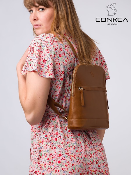 Conkca 'Amora' Leather Backpack (E24598) | €75