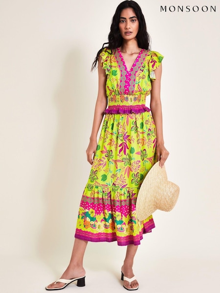Monsoon Vita Floral Dress (E24948) | 333 LEI