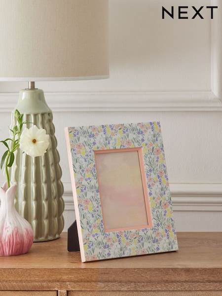 Multi Colour Ditsy Floral Print Photo Frame (E24984) | €13 - €19
