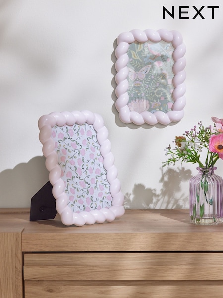 Lilac Purple 3D Twisted Rope Photo Frame (E24986) | €16 - €19