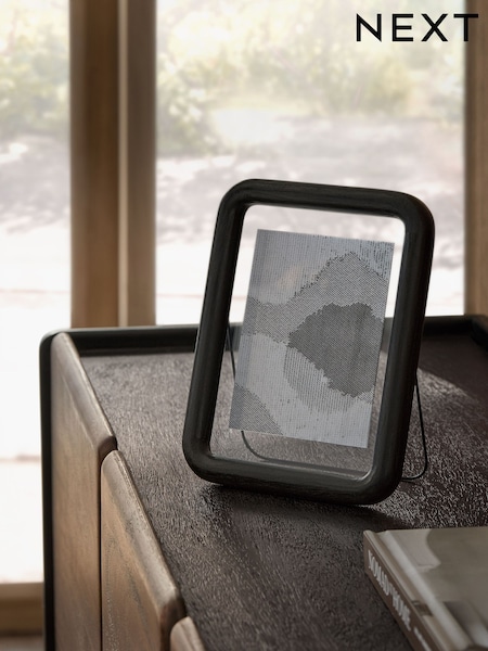 Wood Curved Floating Photo Frame (E24995) | 13 € - 16 €