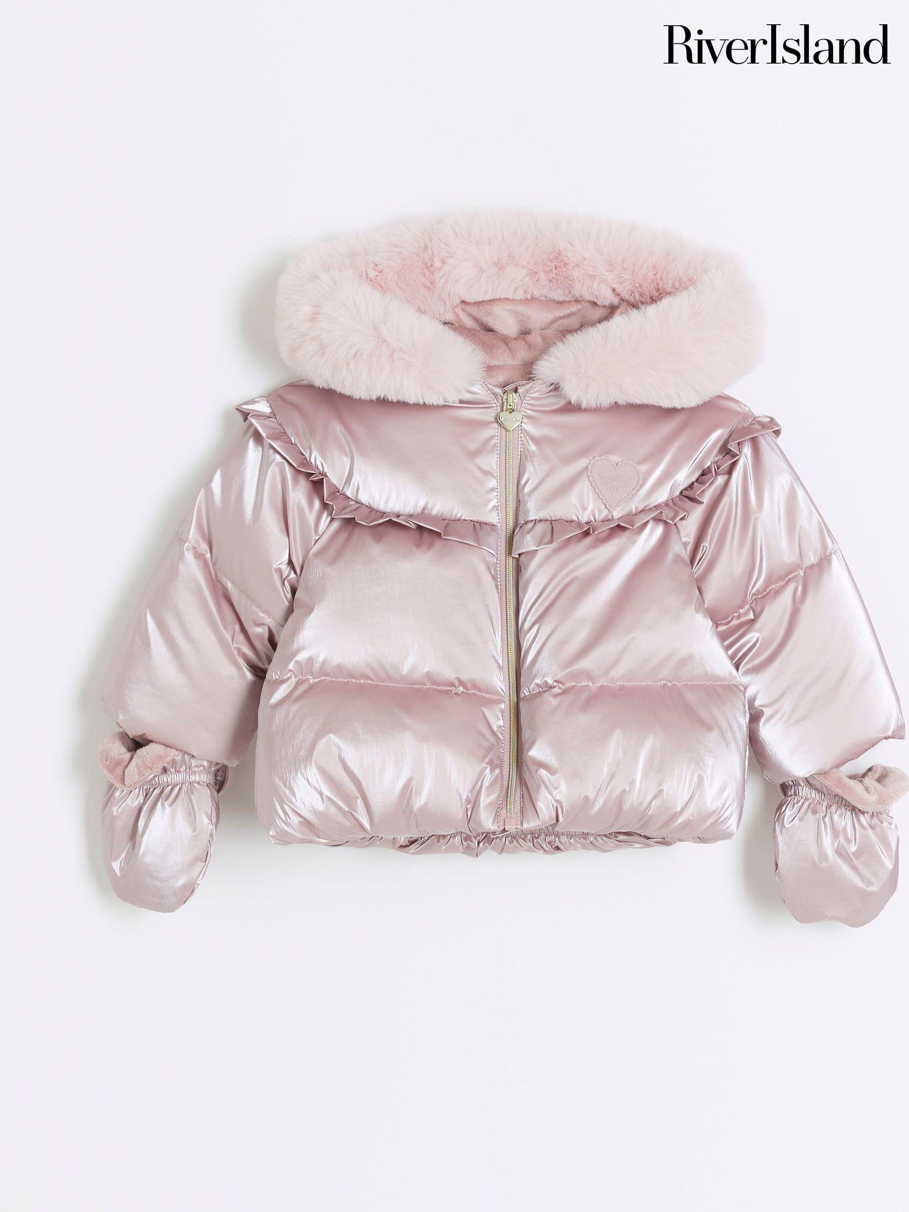 Newborn Boys Newborn Girls Newborn Unisex Pink Puffer Casual Next Luxembourg