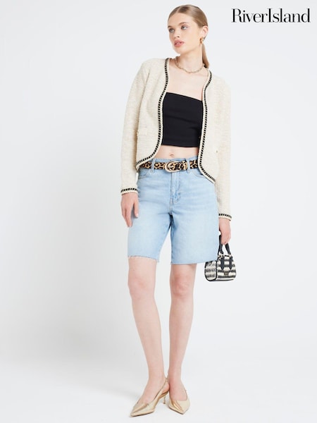 River Island Neat Fit Textured Cardigan (E25027) | € 35